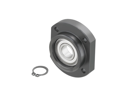 30度梯形絲杠圓型支持側 支撐座 MRUZ