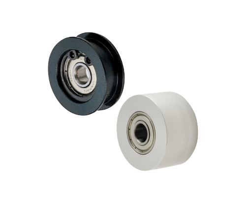 平皮帶用惰輪 法蘭型/圓弧型 HBG HBGM HBGA HBGC