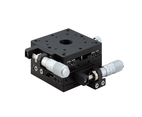 交叉滾子導(dǎo)軌型XY軸滑臺(tái) 千分尺旋鈕型 XYPG